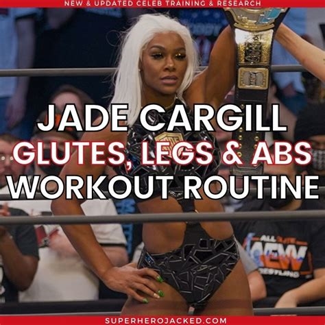 jade cargill workout routine nude