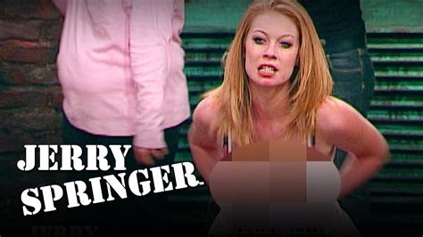jerry springer flashes uncensored nude