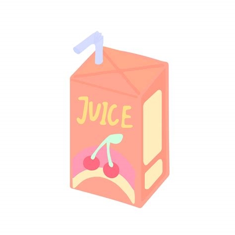juice box transparent nude