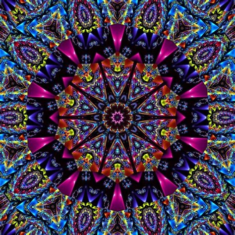 kaleidoscopic colours nude