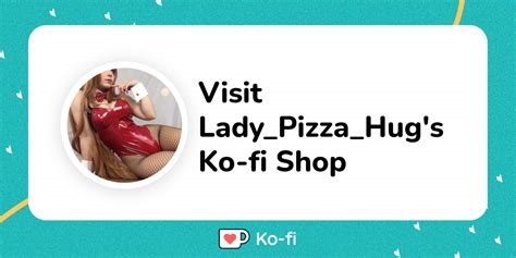 lady pizza hug kofi nude