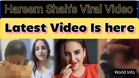 leaked video hareem shah nude