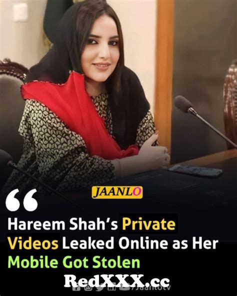 leaked video hareem shah nude