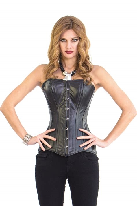 leather corset porn nude