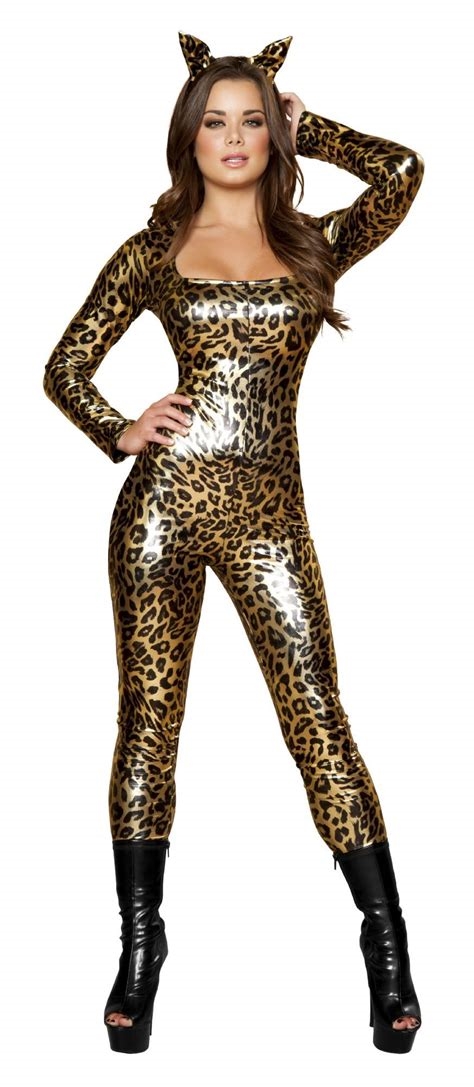 leopard lady nude