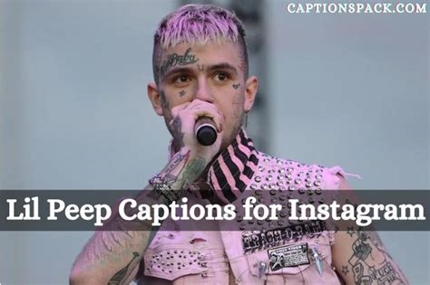 lil peep instagram captions nude