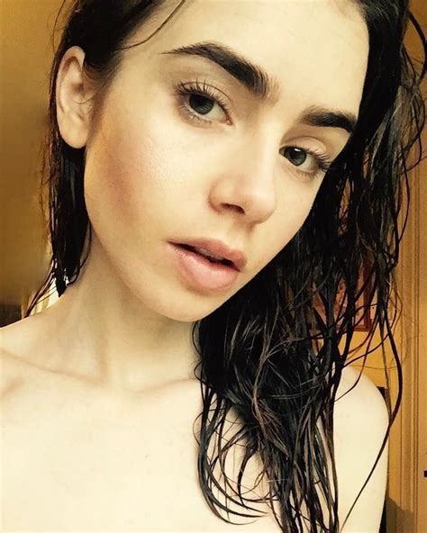lily collins sexy nude