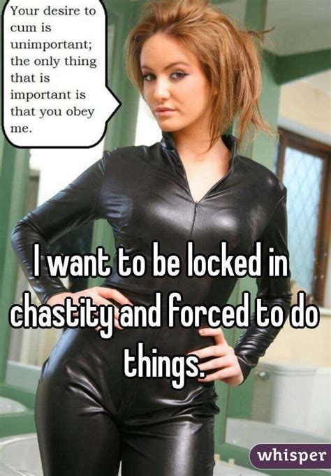 locked in chastity by sister nude