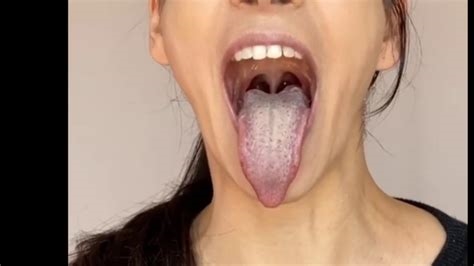 long tongue video nude