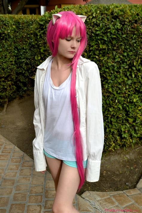 lucy elfen lied cosplay nude