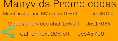 manyvids promocodes nude