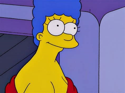marge simpson busty nude
