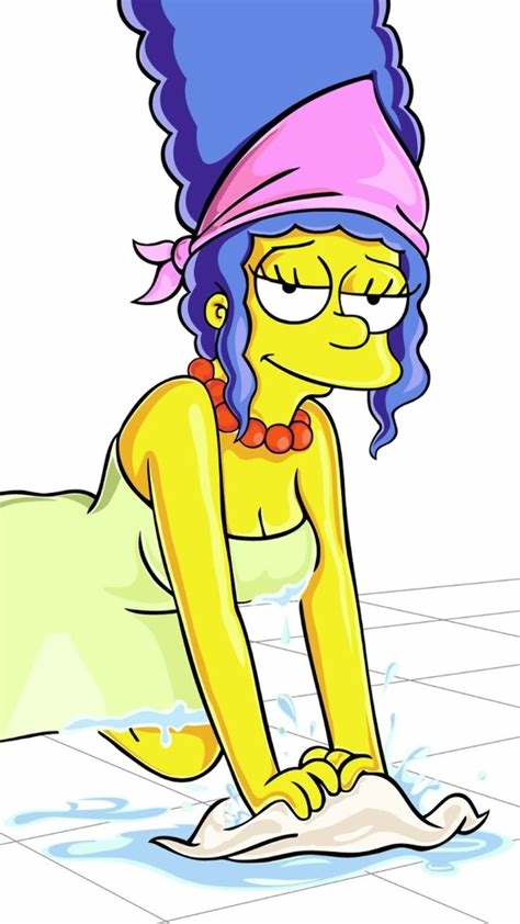 marge simpson busty nude