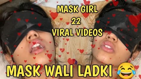mask girl viral video full nude