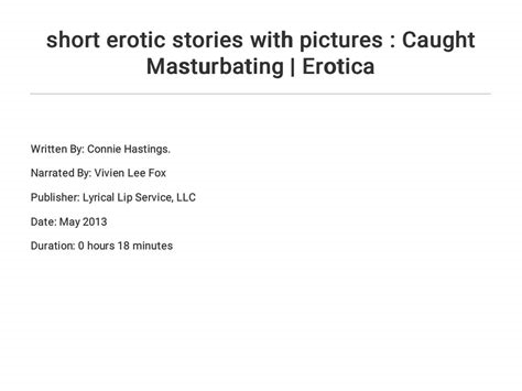 masturbating erotica nude