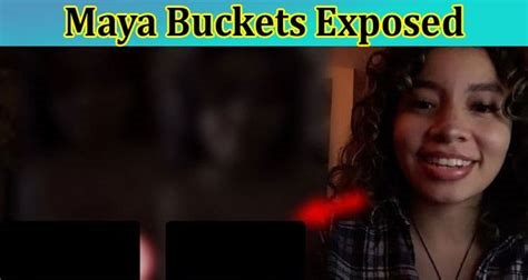 maya buckets sextape nude
