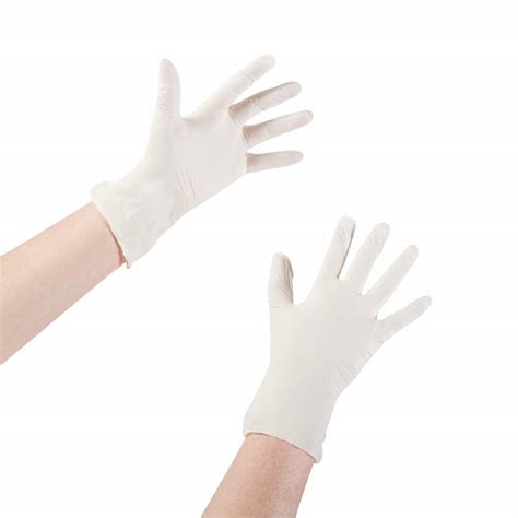 mckesson stretch vinyl exam gloves nude