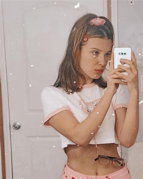 millie bobby brown glasses nude