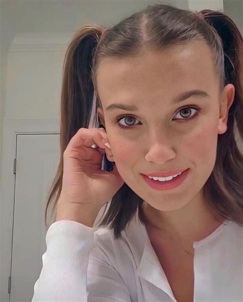millie bobby brown pigtails nude