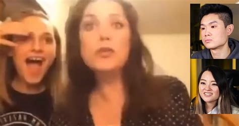 mother flashes for tiktok live instead of her daughter flashing. nude
