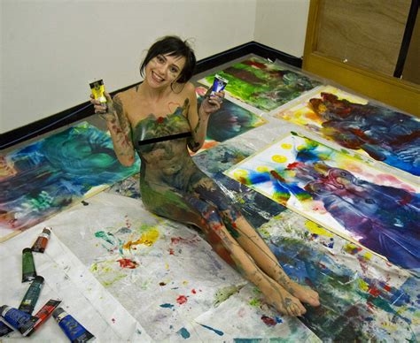 naked painting video nude