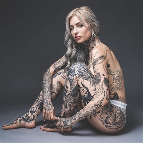 naked tattooing nude
