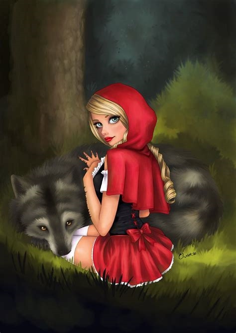 naughty little red riding hood nude