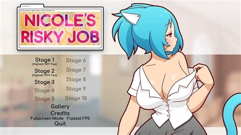 nicole's risky job porn game nude