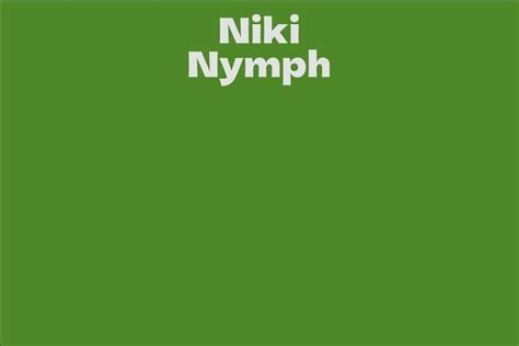 niki-nymph nude