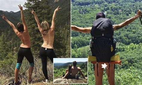 noxious hikers naked nude