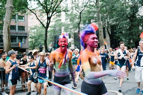 nude at pride parade nude