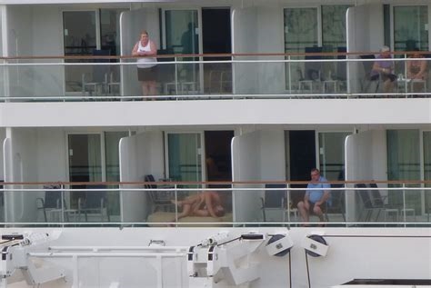 nude cruise balcony nude