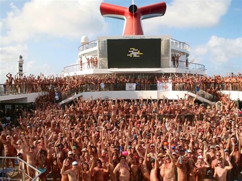 nude party boat nude