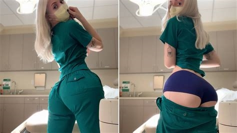 nurse fired for onlyfans nude