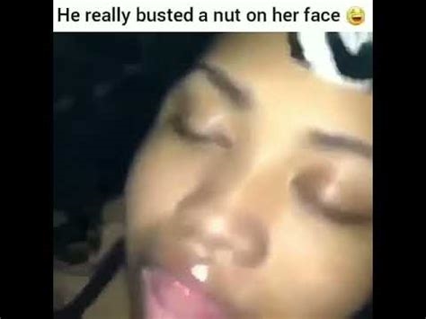 nut on her face nude