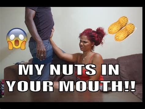 nuts in her mouth nude