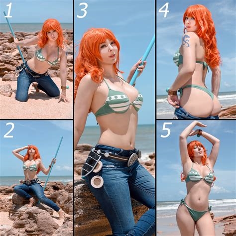 one piece nami cosplay nude