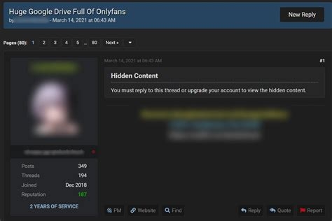 onlyfans forum leaked nude