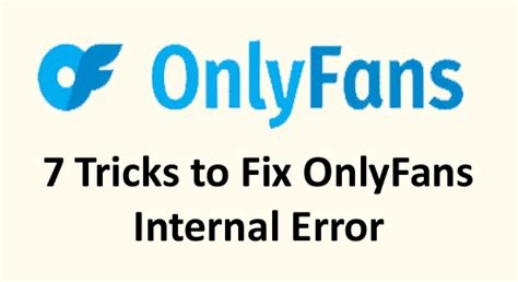 onlyfans internal error nude