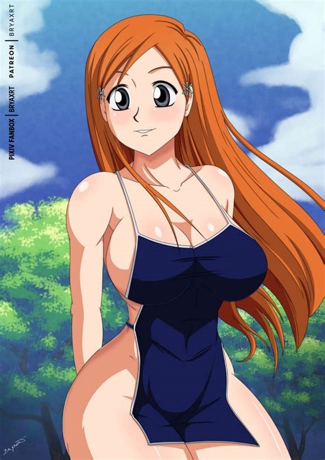 orihime naked nude