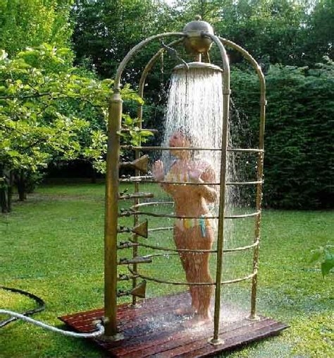 outdoor shower nudes nude