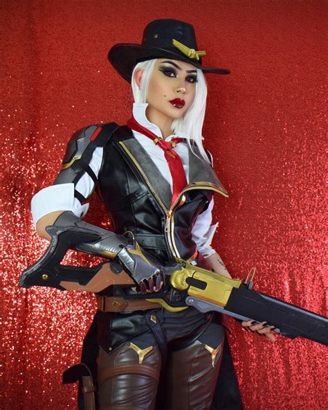 overwatch ashe cosplay porn nude