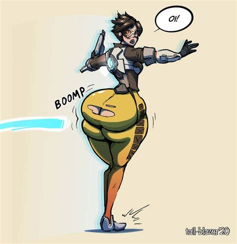 overwatch tracer booty nude