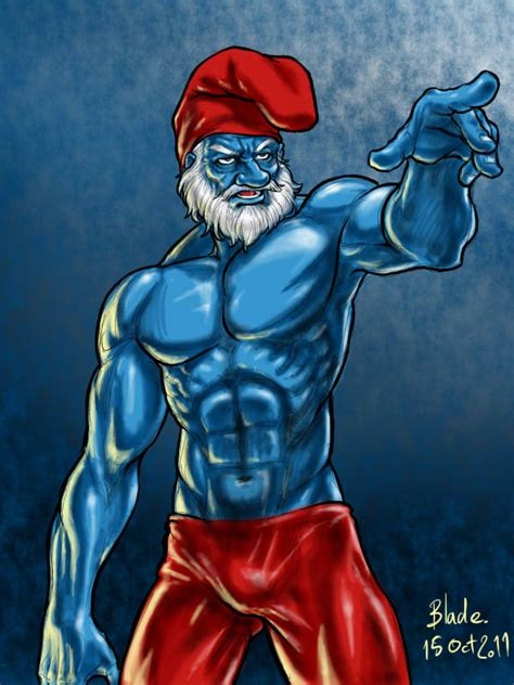 papa smurf picture nude