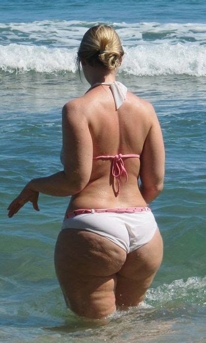 pawg at beach nude