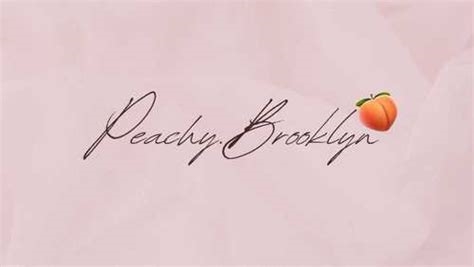 peachy brooklyn nude