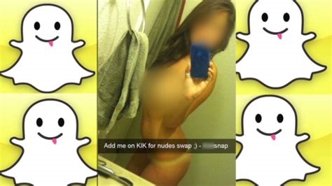 photo sexe snapchat nude
