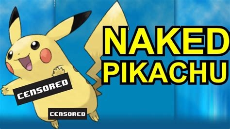 pikachu naked nude