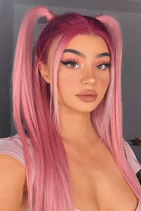 pink hair anal nude