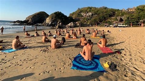 playa desnudista nude